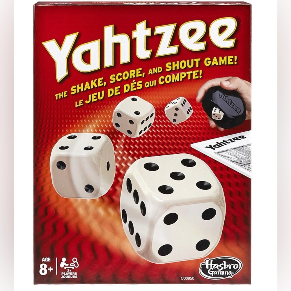 Sealed And Unopened Yahtzee Classic, Ages 8 and up